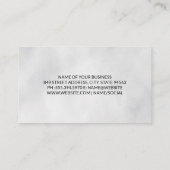 緑の山 | スタイル化された自然 名刺 (裏面)