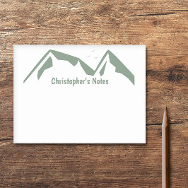 緑の山 ポストイット