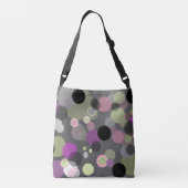 緑の帆船の色合いのトートバッグ クロスボディバッグ (裏面)