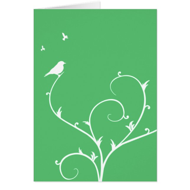 緑の平和カード (正面)