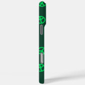 緑の平和サインのパターン Case-Mate iPhoneケース (裏面 / 右)