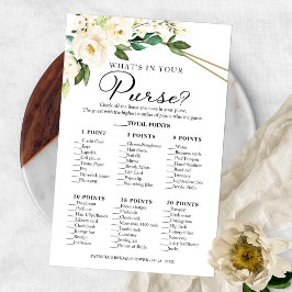 緑の幾何学的あなたの財布ゲームの中にあるものを チラシ