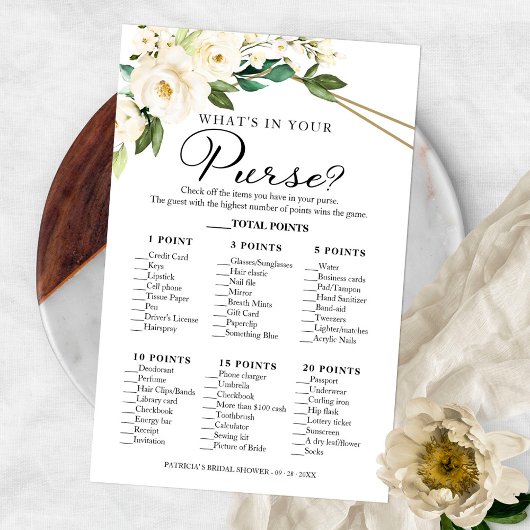 緑の幾何学的あなたの財布ゲームの中にあるものを チラシ