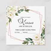 緑の幾何学的な推測キスカードの数 エンクロージャーカード (正面)