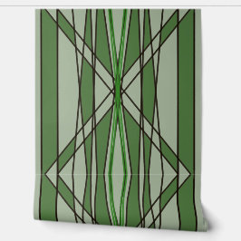 緑の幾何学的デザイン 壁紙