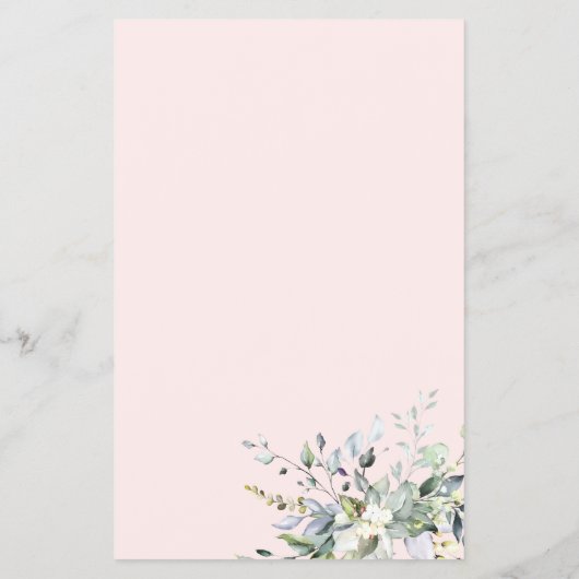 緑の幾何学的ブライダルシャワー絵文字 チラシ (裏面)