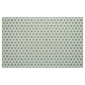 緑の幾何曼荼羅 ファブリック (ファットクウォーター)