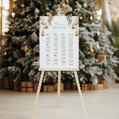 緑の座席表 | ホリークリスマスシャワー ポスター