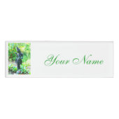 緑の庭の仏 名札 (正面)