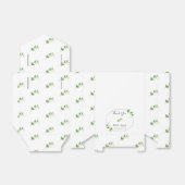 緑の庭葉のフレーム結婚ズ フェイバーボックス (折り畳みなし)