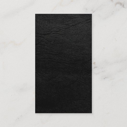 緑の建物アイコン 名刺 (裏面)