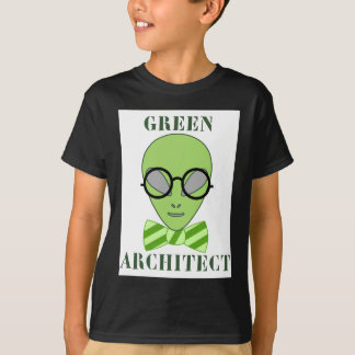緑の建築家 Tシャツ