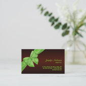 緑の弓名刺 名刺 (スタンド正面)