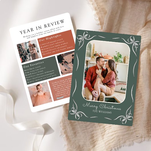 緑の弓 現代の年鑑 家族写真 シーズンカード