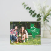 緑の引っ越しました-点々のあるテキサス州移動 ポストカード (スタンド正面)