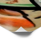 「緑の強さの風景」、光沢のあるポスター ポスター (コーナー)