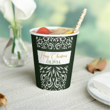 緑の彫刻クリスマスオーナメント