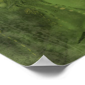 緑の影 ポスター (角)