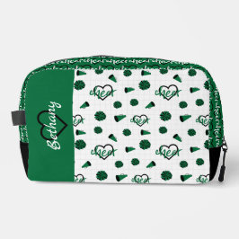 緑の応援ハート、ポムポム、メガフォンパターン ドップキット