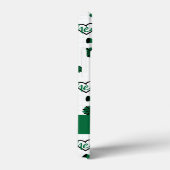 緑の応援ハート、ポムポム、メガフォンパターン Case-Mate iPhoneケース (裏面 / 右)