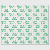 緑の応援Y'allラッピング紙 ラッピングペーパー (フラット)