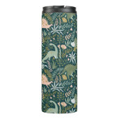 緑の恐竜のパターン タンブラー (裏面)