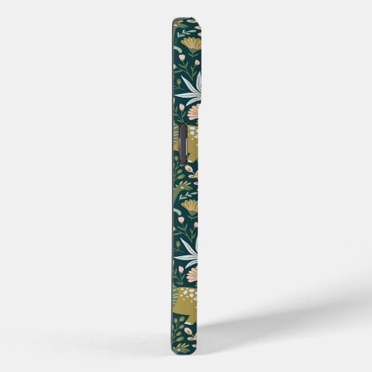 緑の恐竜のパターン Case-Mate iPhoneケース (裏面 / 右)