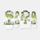 緑の恐竜のフローラ男女兼用の赤ちゃんシャワー フェイバーボックス (折り畳みなし)