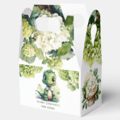 緑の恐竜のフローラ男女兼用の赤ちゃんシャワー フェイバーボックス (オープン)