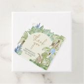 緑の恐竜の赤ちゃんシャワー広場 フェイバータグ (インサイチュ)