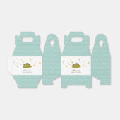 緑の恐竜トゥインクルスターズ男女兼用ベビー フェイバーボックス (折り畳みなし)