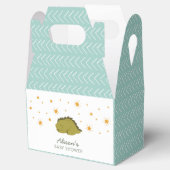 緑の恐竜トゥインクルスターズ男女兼用ベビー フェイバーボックス (オープン)