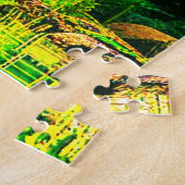 緑の恐竜 ジグソーパズル (側面)