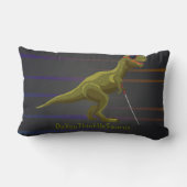 緑の恐竜 ランバークッション (裏面)