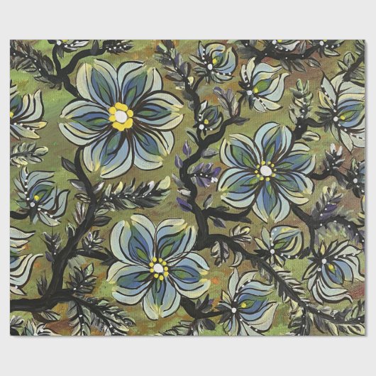 緑の情熱 ラッピングペーパー (フラット)