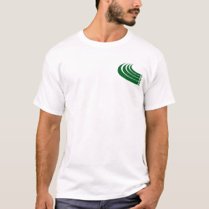 緑の惑星のワイシャツ Tシャツ