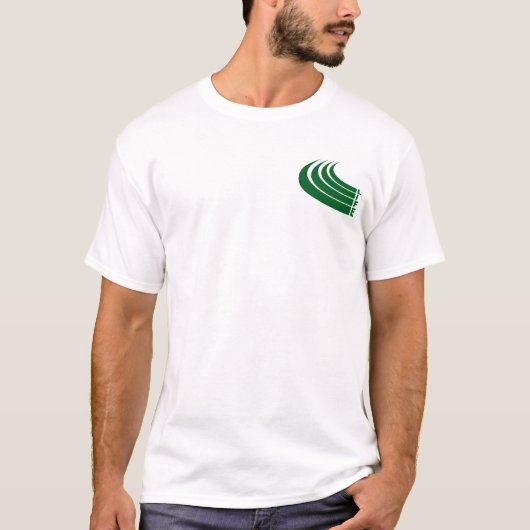 緑の惑星のワイシャツ Tシャツ (正面)