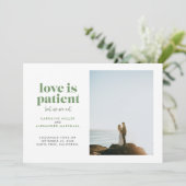 緑の愛は忍耐強いが、私たちは逃げるわけにはいかない 案内状 (スタンド正面)