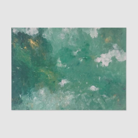 緑の感情 薄葉紙 (正面)