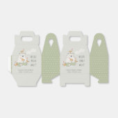 緑の我々はベアバードの赤ちゃんシャワーを待つことができる フェイバーボックス (折り畳みなし)