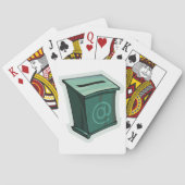 緑の投票ボックス トランプ (裏面)