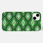 緑の抽象化されたCase-Mate iPhoneケース Case-Mate iPhoneケース (裏面 (横))