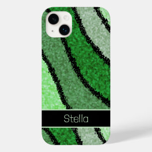 緑の抽象化されたCase-Mate iPhoneケース Case-Mate iPhone 14 Plusケース
