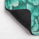 緑の抽象的なマウスパッド マウスパッド (コーナー)