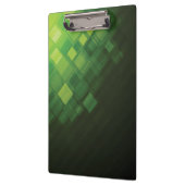 緑の抽象的な技術のデザイン クリップボード (左)