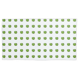 緑の抽象芸術パターン 枕カバー