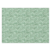 緑の抽象芸術正方形のクリスマス テーブルクロス (正面(横))