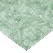 緑の抽象芸術正方形のクリスマス テーブルクロス (アングル)