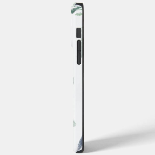 緑の抽象芸術水色の森のiPhoneケース Case-Mate iPhoneケース (裏面 / 左)