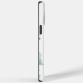 緑の抽象芸術水色の森のiPhoneケース Case-Mate iPhoneケース (裏面 / 右)